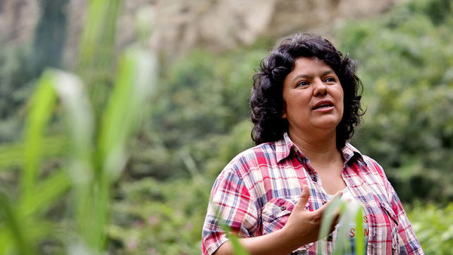 La sociedad civil condena el asesinato de Berta Cáceres
