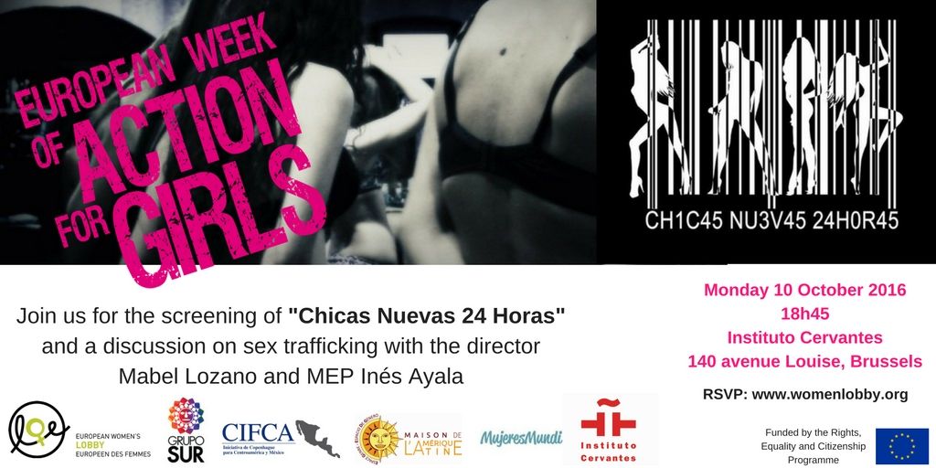 Invitación a proyección del documental «Chicas nuevas 24h»